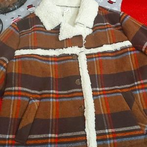Sherpa lined coat